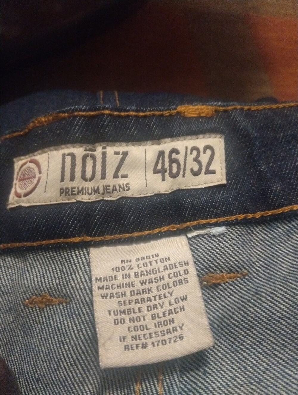 Men’s Dark Blue Premium Jeans - 46/32